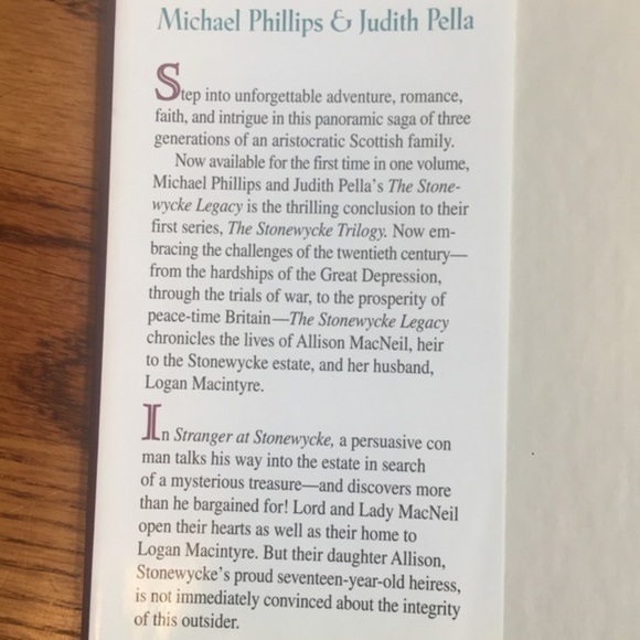 Hardcover The Stonewycke Legacy Trilogy - Picture 9 of 14